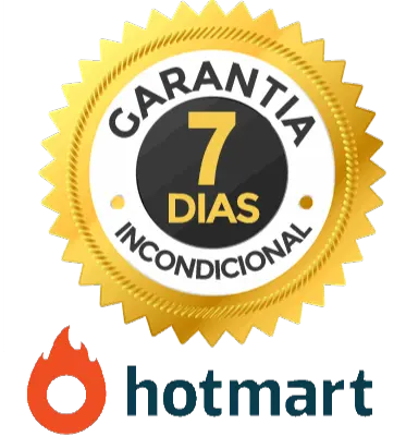 Selo garantia de 7 dias Hotmart